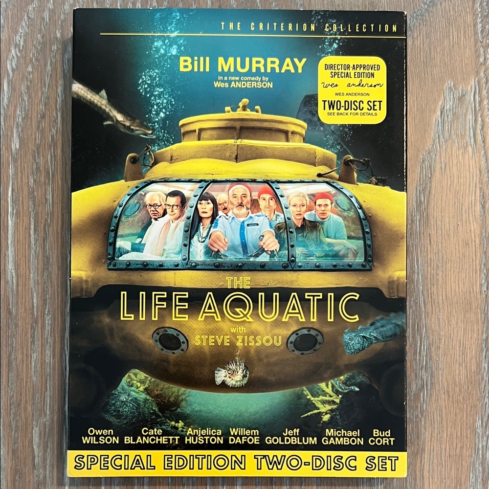 The Life Aquatic SPECIAL EDITION 2 disc set